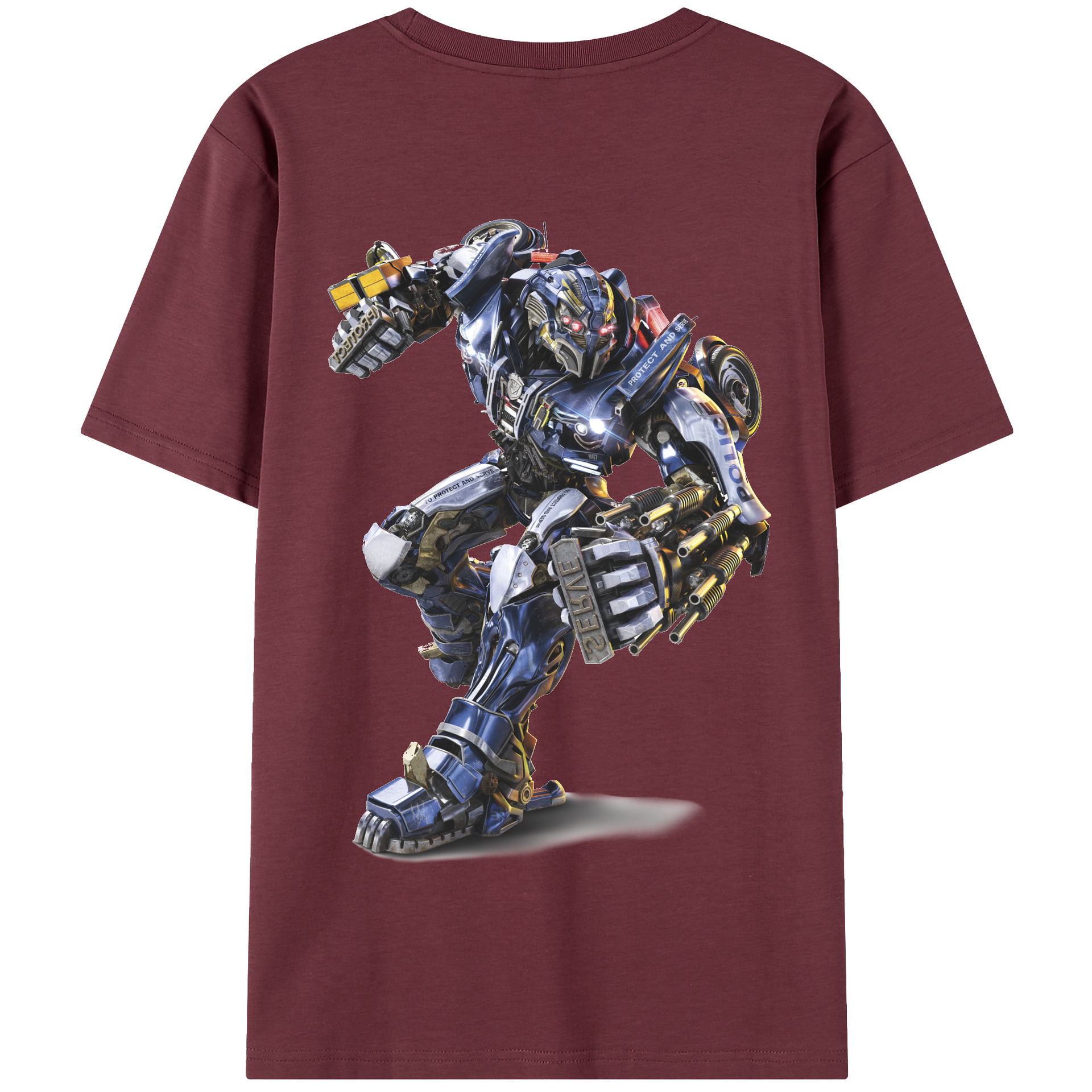 （画像用）  綿100％半袖Tシャツ（背面プリント）